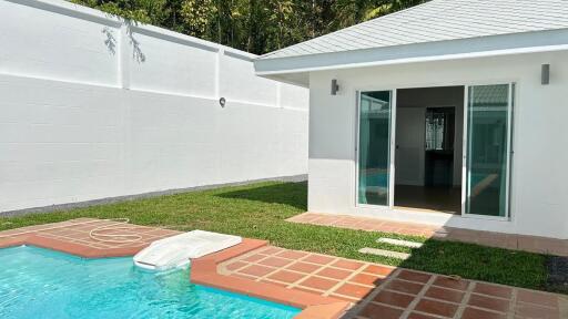 Backyard with Pool and Patio