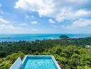 Stunning ocean view from an infinity pool