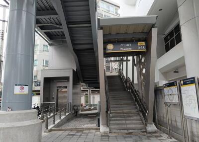 Entrance to a metro station