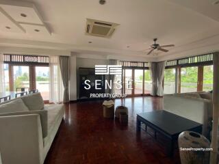 spacious penthouse 3 bed  for rent near sathorn