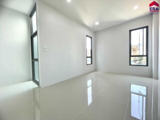 Spacious and well-lit living room