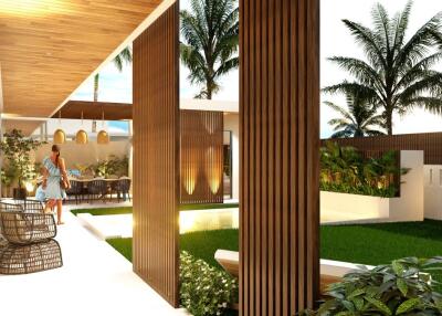 Exclusive 5-bedroom pool villa in Huay Yai