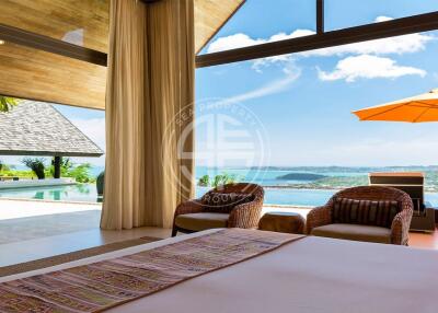 Luxurious tropical pool villa in Koh Samui