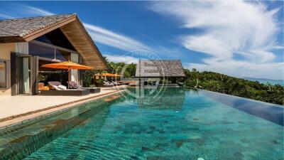 Luxurious tropical pool villa in Koh Samui