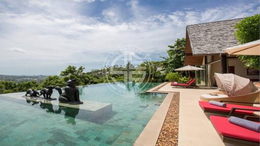 A sanctuary of Luxury and serenity pool villa in Koh Samui