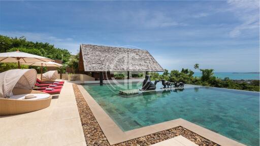 A sanctuary of Luxury and serenity pool villa in Koh Samui