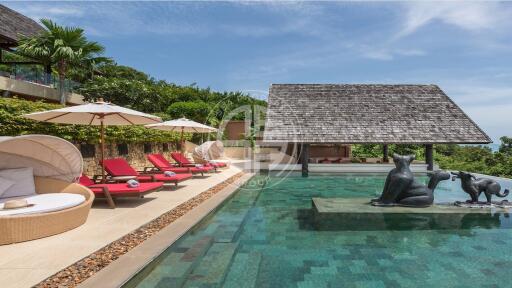 A sanctuary of Luxury and serenity pool villa in Koh Samui