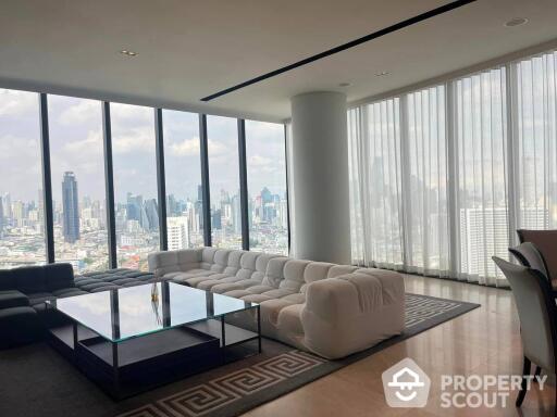 3-BR Condo at Banyan Tree Residences Bangkok Condominium near MRT Hua Lamphong