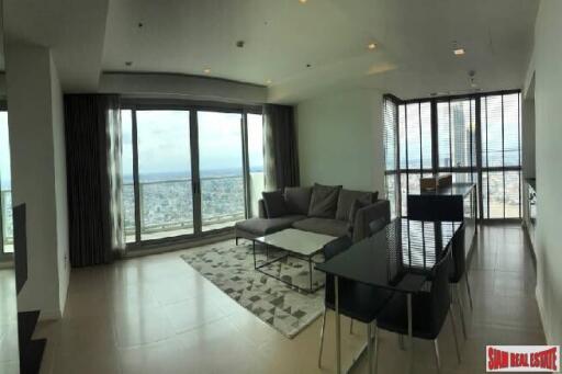 The River - 2 Bedrooms and 2 Bathrooms, 100 sqm, 59th Floor, Krung Thonburi