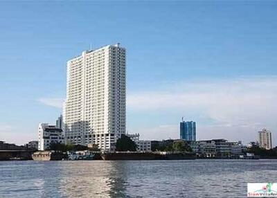 Supalai River Place - Two Bedroom Corner Unit with Amazing City and Chao Phraya River Views at Krung Thonburi