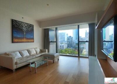 The Met l Bright Contemporary Two Bedroom Condo with City Views in Chong Nonsi