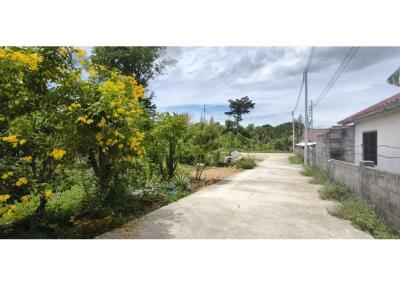 Corner Plot Flat Land for sale near Samui International Airport