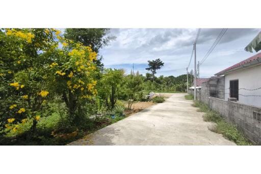 Corner Plot Flat Land for sale near Samui International Airport