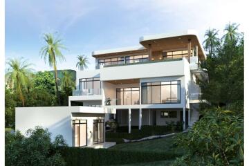 Breathtaking Sea View Pool Villa in the Heart of Bo Phut, Koh Samui