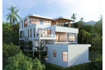 Breathtaking Sea View Pool Villa in the Heart of Bo Phut, Koh Samui