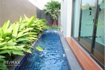 Brand New 3-Bedroom Pool Villa for Rent in Sukhumvit 63, BTS Ekamai