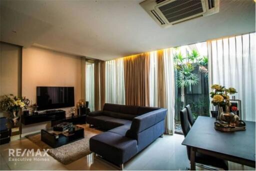 Pet-Friendly Luxurious Townhome for Rent in Ekamai by Sansiri