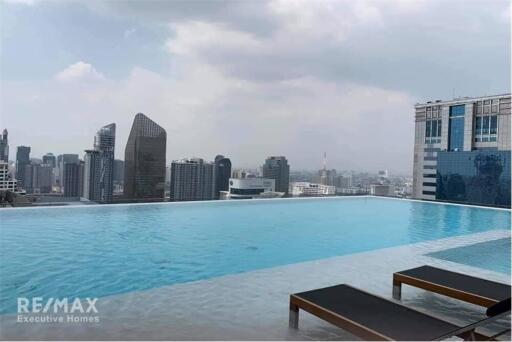 For Rent: Luxurious 2-Bed, 2-Bath Condo at The Esse Asoke  MRT Sukhumvit 7 Mins Walk