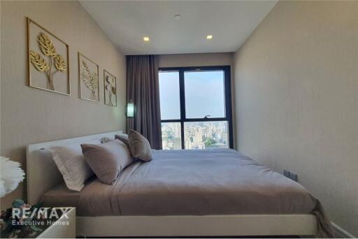 Luxurious 2-Bedroom Condo at Ashton Asoke  High Floor with Stunning City Views  1 Min Walk to MRT Sukhumvit