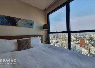 Luxurious 2-Bedroom Condo at Ashton Asoke  High Floor with Stunning City Views  1 Min Walk to MRT Sukhumvit