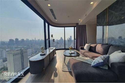 Luxurious 2-Bedroom Condo at Ashton Asoke  High Floor with Stunning City Views  1 Min Walk to MRT Sukhumvit