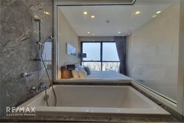 Luxurious 2-Bedroom Condo at Ashton Asoke  High Floor with Stunning City Views  1 Min Walk to MRT Sukhumvit