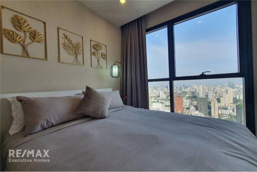 Luxurious 2-Bedroom Condo at Ashton Asoke  High Floor with Stunning City Views  1 Min Walk to MRT Sukhumvit