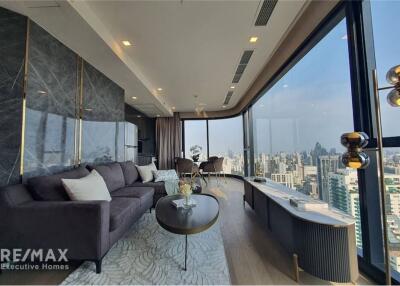 Luxurious 2-Bedroom Condo at Ashton Asoke  High Floor with Stunning City Views  1 Min Walk to MRT Sukhumvit