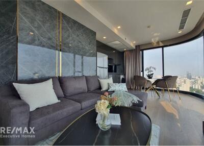 Luxurious 2-Bedroom Condo at Ashton Asoke  High Floor with Stunning City Views  1 Min Walk to MRT Sukhumvit