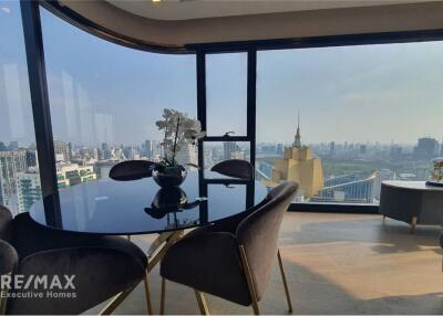 Luxurious 2-Bedroom Condo at Ashton Asoke  High Floor with Stunning City Views  1 Min Walk to MRT Sukhumvit