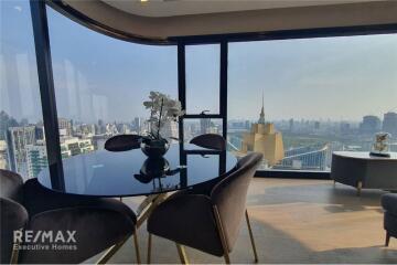 Luxurious 2-Bedroom Condo at Ashton Asoke  High Floor with Stunning City Views  1 Min Walk to MRT Sukhumvit