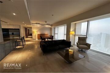 For Rent: Spacious 3 Bedroom Condo at The Met with High Floor Views, 10 Mins Walk to BTS Chong Nonsi