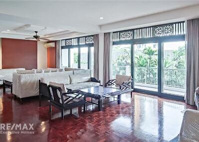 Pet Friendly 4 Bedroom Condo with Spacious Balcony in Sathorn Nanglinchee for Rent