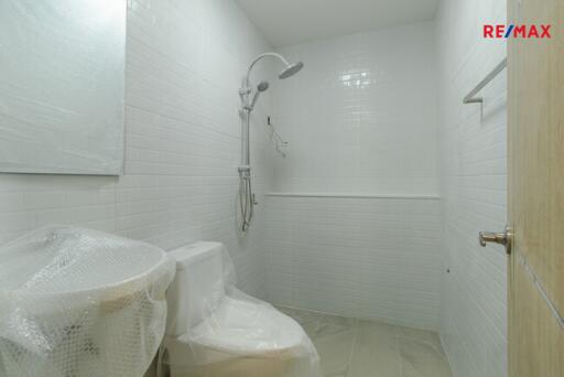 Bathroom with shower and toilet