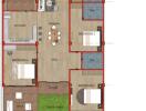 Floor plan layout of a residential property