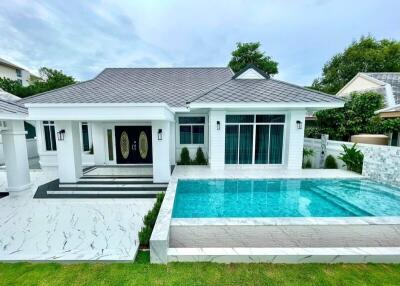 Modern house with a swimming pool