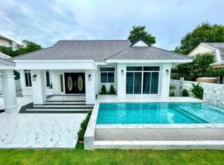 Modern house with a swimming pool