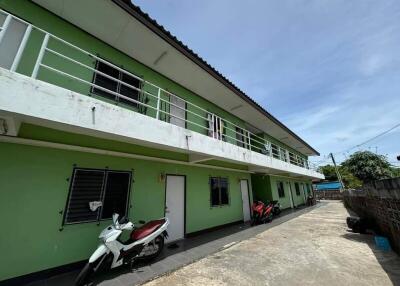 Front view of a two-story residential building