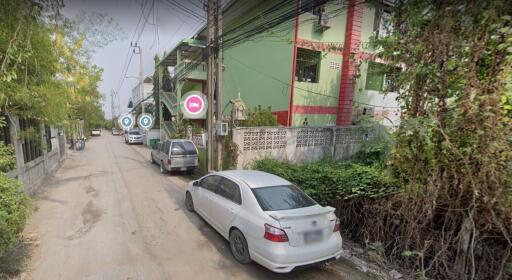 Street view of a residential building