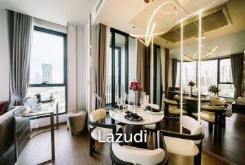 2 Bed 1 Bath 57.03 SQ.M. Ideo Q Sukhumvit 36