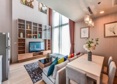 2-bedroom duplex condo for sale close to BTS Ratchathewi