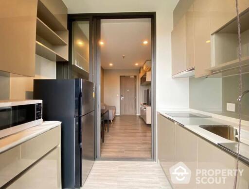 1-BR Condo at Whizdom Essence Sukhumvit near BTS Punnawithi