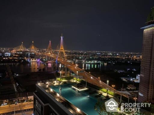 2-BR Condo at Lumpini Place Rama 3 - Riverine in Bang Phong Phang