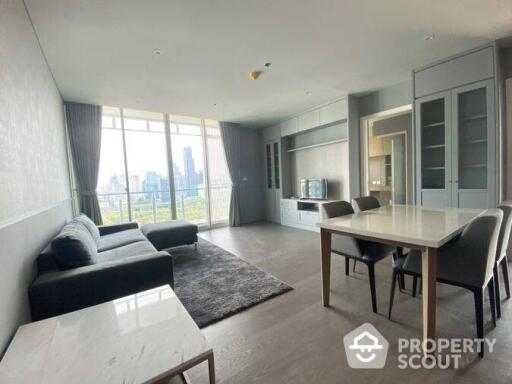 2-BR Condo at A Space Asoke-Ratchada near MRT Phra Ram 9