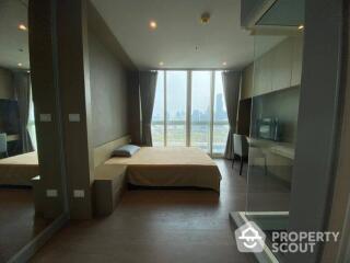 2-BR Condo at A Space Asoke-Ratchada near MRT Phra Ram 9