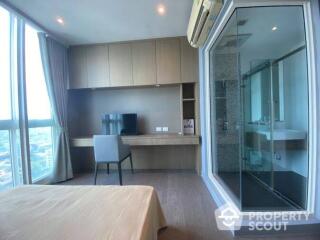 2-BR Condo at A Space Asoke-Ratchada near MRT Phra Ram 9