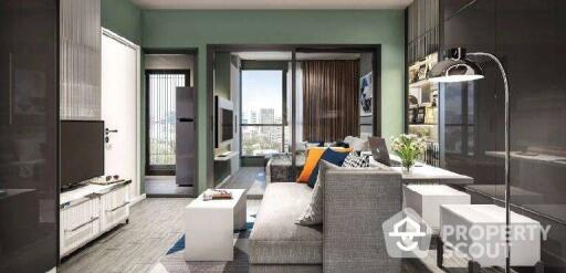 1-BR Condo at Blue Sukhumvit 89 near BTS On Nut