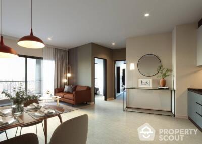 2-BR Condo at The Stage Mindscape Ratchada – Huai Khwang near MRT Huai Khwang