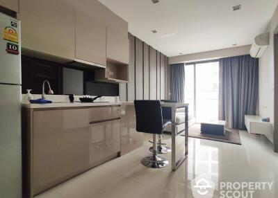 1-BR Condo at Trapezo Sukhumvit 16 near MRT Queen Sirikit National Convention Centre