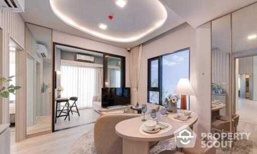 1-BR Condo at Cobe Ratchada-Rama 9 near MRT Huai Khwang